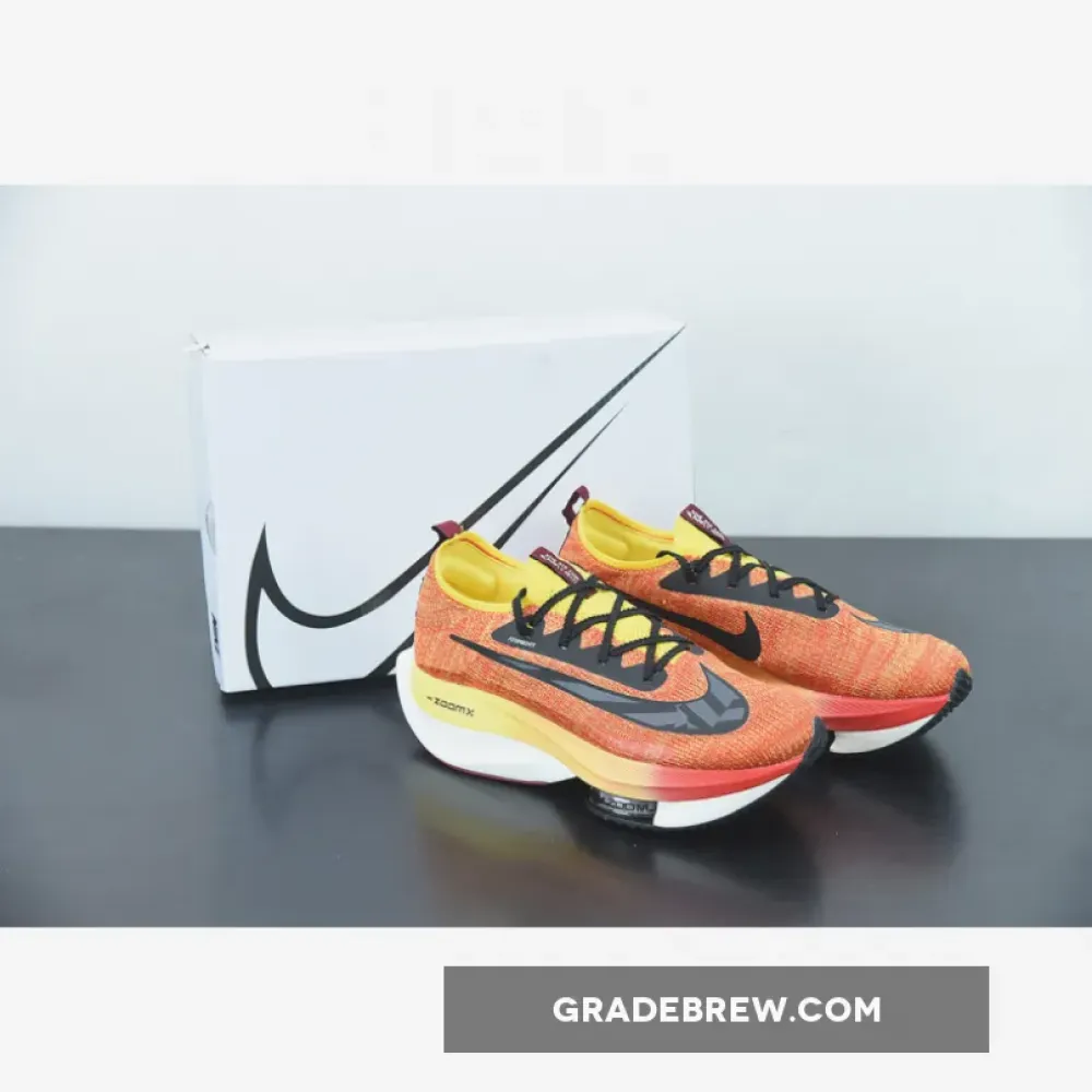 Nike Air Zoom Alphafly Next% Orange/Black/Yellow DJ5456-300