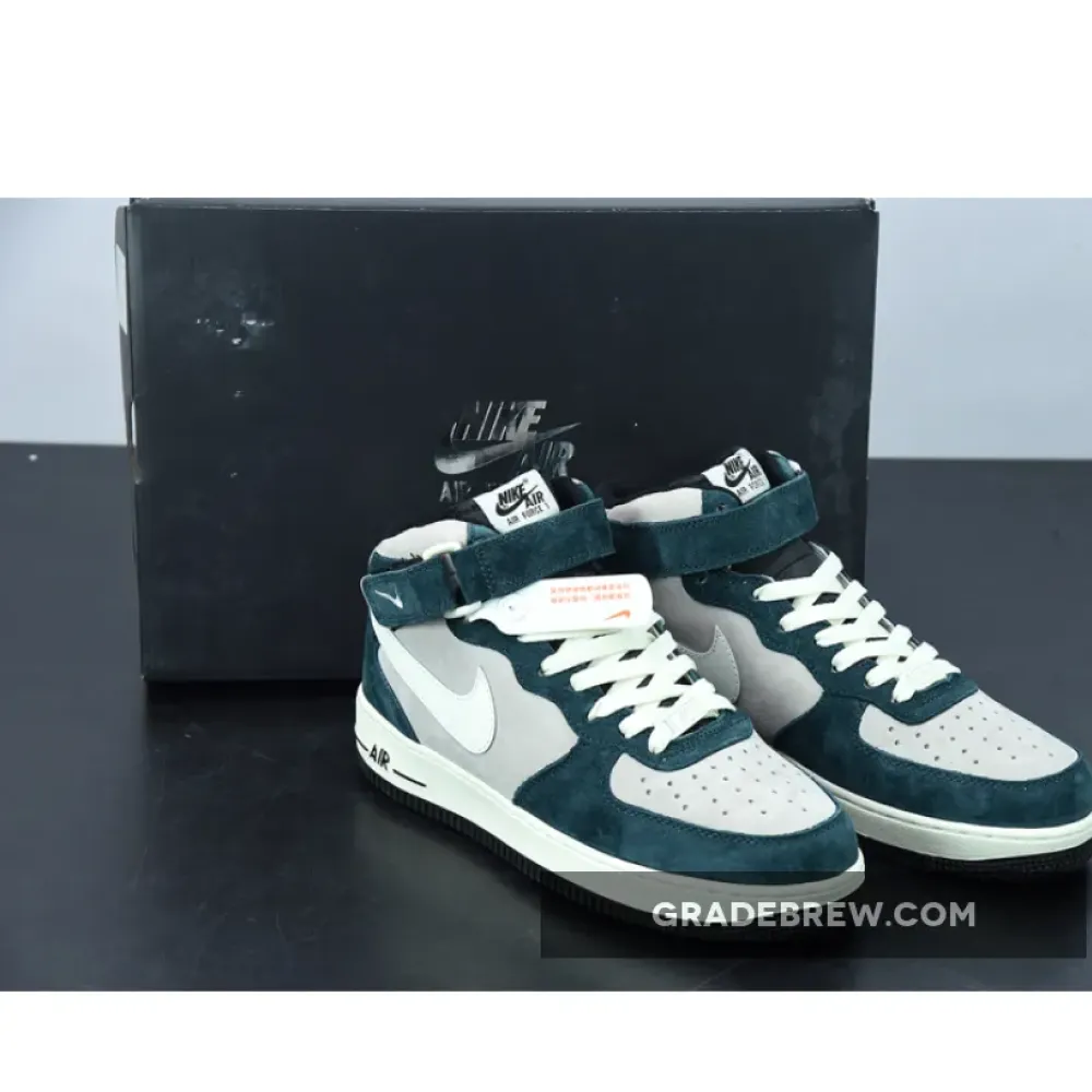 Nike Air Force 1 Mid Cave Stone/Grey/White