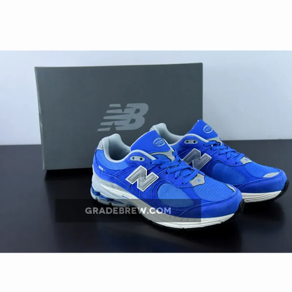 New Balance 2002R Blue Suede White/Blue/Grey M2002RHU
