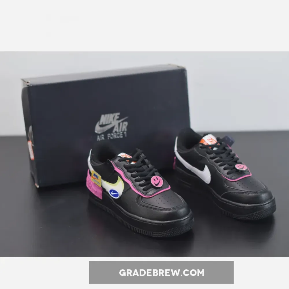 Nike Air Force 1 Shadow Cosmic Fuchsia/Limelight-Black CU4743-001
