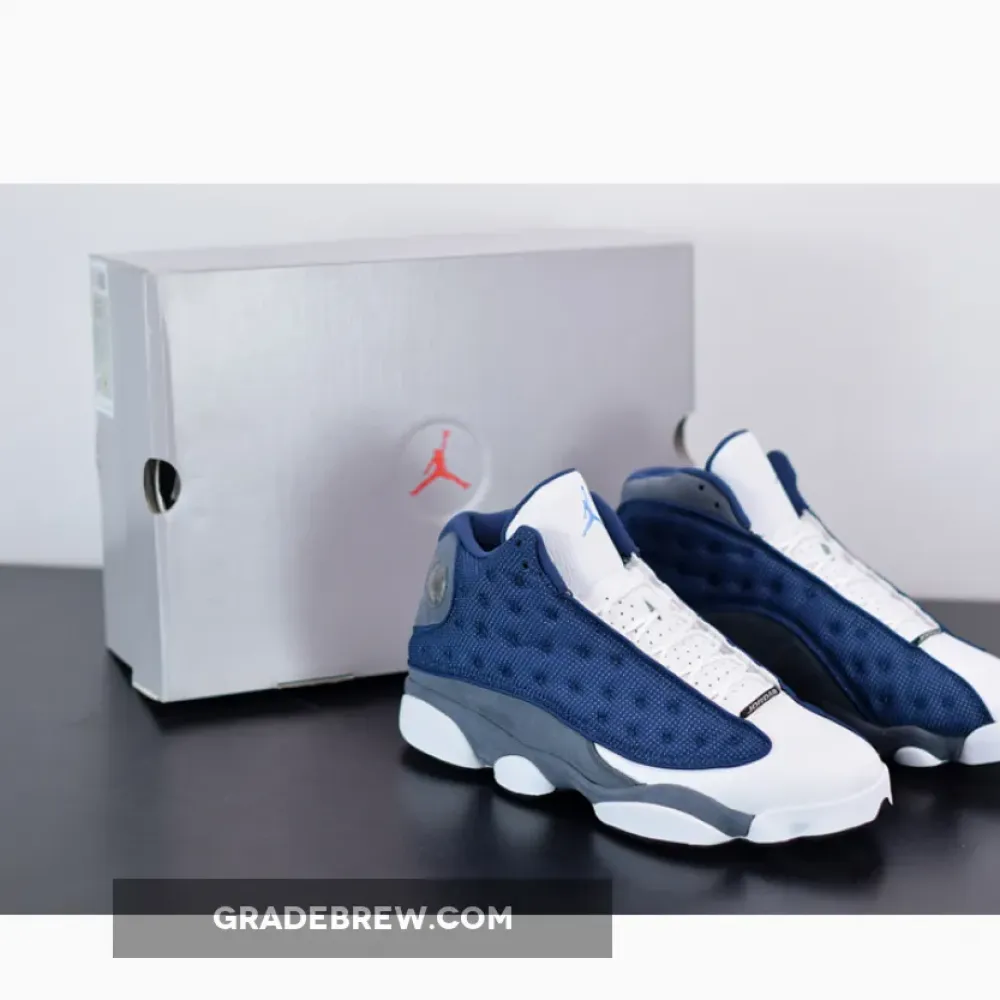 Air Jordan 13 Flint Navy/White/Flint Grey 414571-404