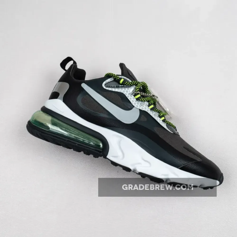 Nike Air Max 270 React SE Reflective Silver/Black/Green CT1647-001