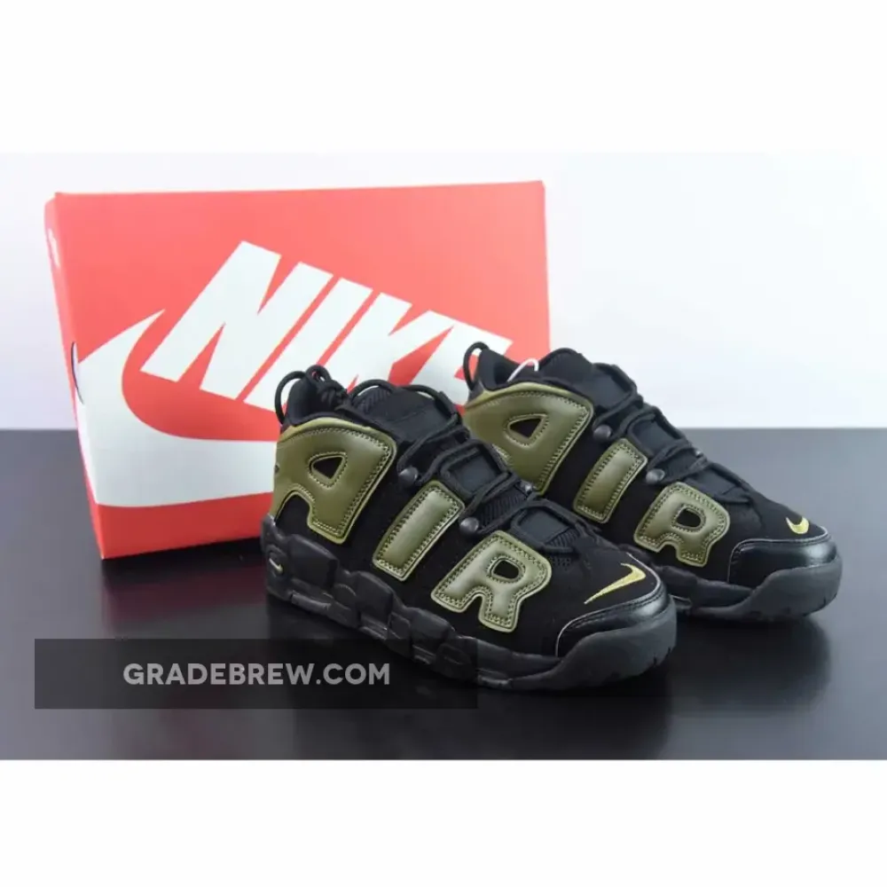 Nike Air More Uptempo Rough Green Black/Olive/White DH8011-001