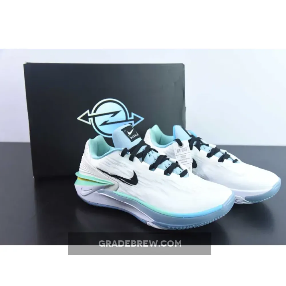 Nike Air Zoom GT Cut 2 Unlock Your Space  Unlock Your Space White/Light Blue/Black FJ7063-103