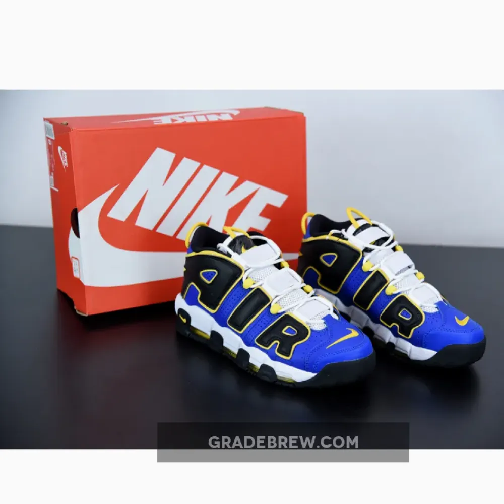 Nike Air More Uptempo Peace Blue/Yellow/White DC7300-400