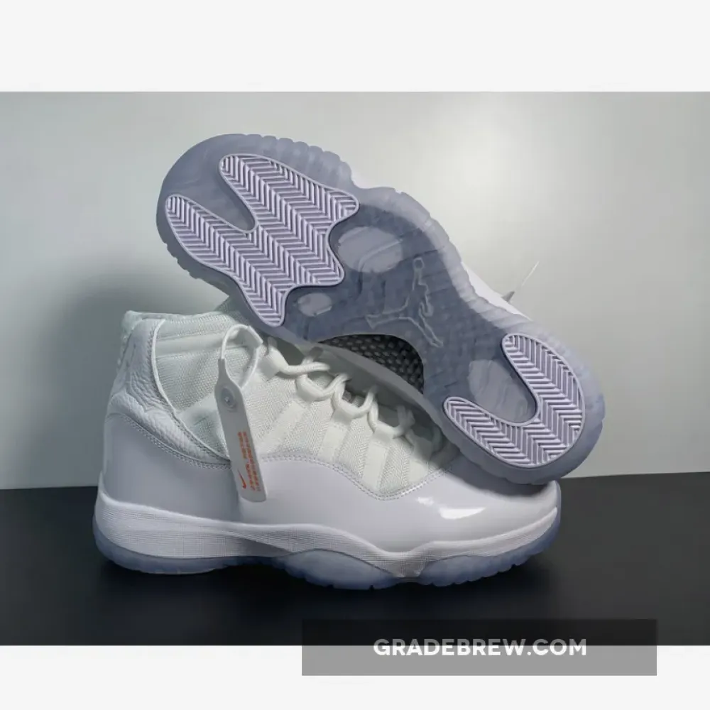 Nike Air Jordan 11 Silver Anniversary White/Metallic Silver 408201-101