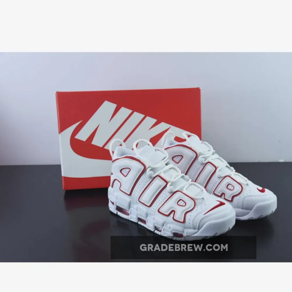 Nike Air More Uptempo Renowned Rhythm White/Varsity Red 921948-102