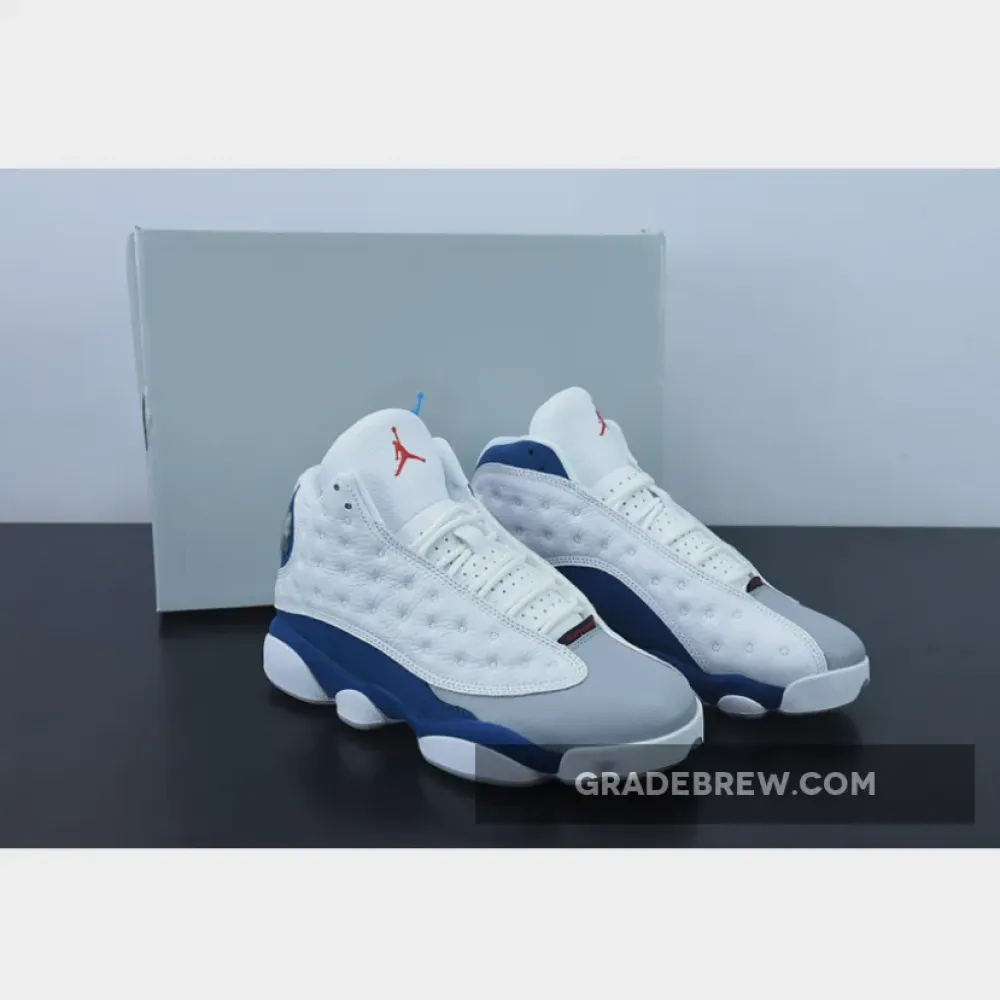 Air Jordan 13 White/French Blue/Red