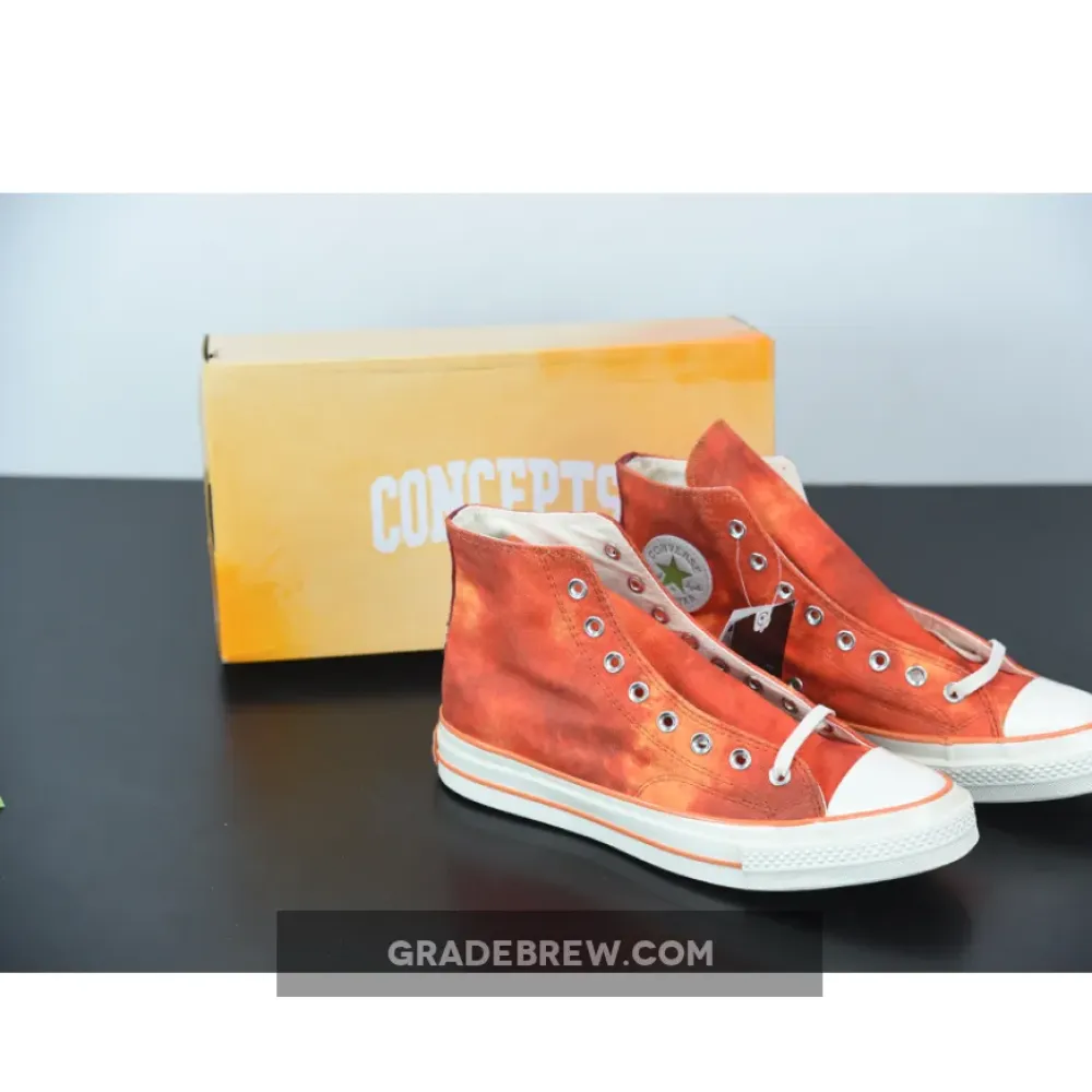 Concepts x Converse Chuck 70 Southern Flame Hi Orange/White/Yellow 170590C