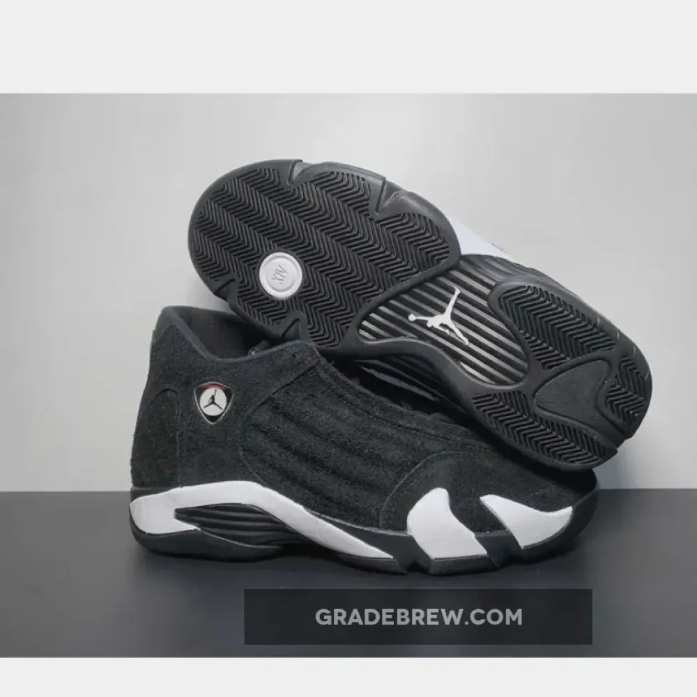 Air Jordan 14 Panda Black/White/University Red 487471-016