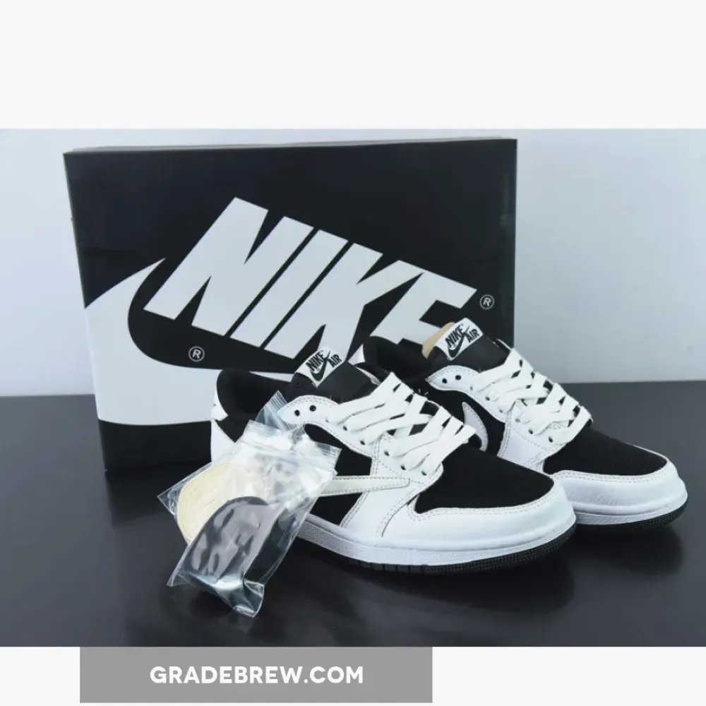 Nike Air Jordan 1 Low Sail Black White