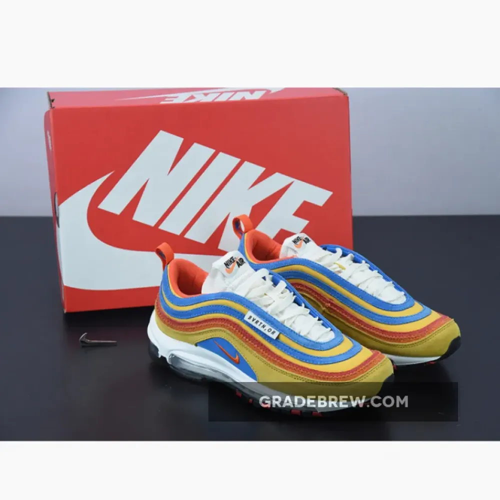 Nike Air Max 97 SE Running Club Pollen/Blue-Red-Orange DH1085-700