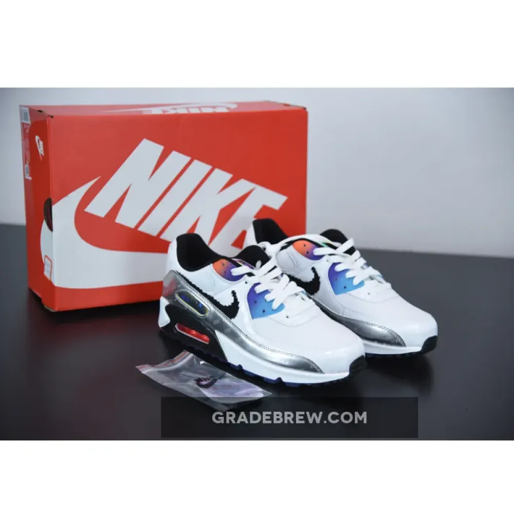 Nike Air Max 90 Have A Good Game Silver/White/Purple DC0832-101
