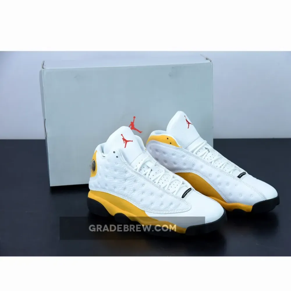 Air Jordan 13 University Red-Del Sol-Black White/Orange/Green 414571-167