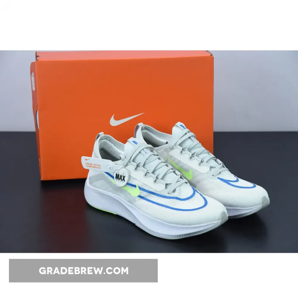 Nike Zoom Fly 4 Lime Glow/Imperial Blue/Pure Platinum CT2392-100