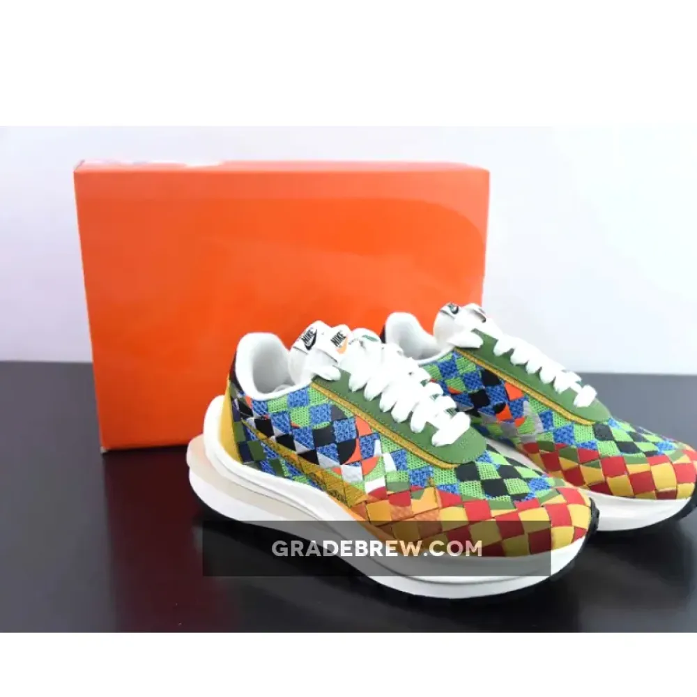 Nike LDVaporwaffle Mix Low Patchwork Safety Orange/Green Gusto/Sail DR5209-300