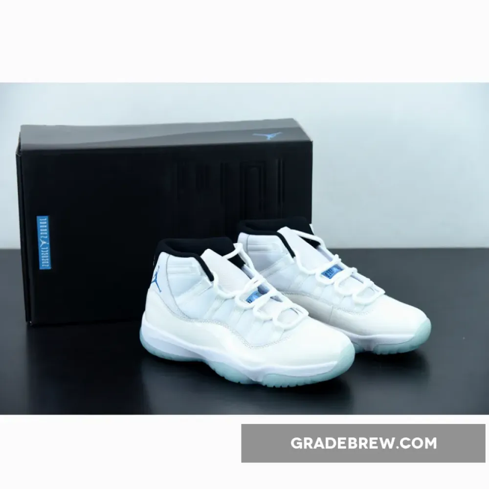 Air Jordan 11 Retro Columbia Blue Legend Blue/White 378037-117