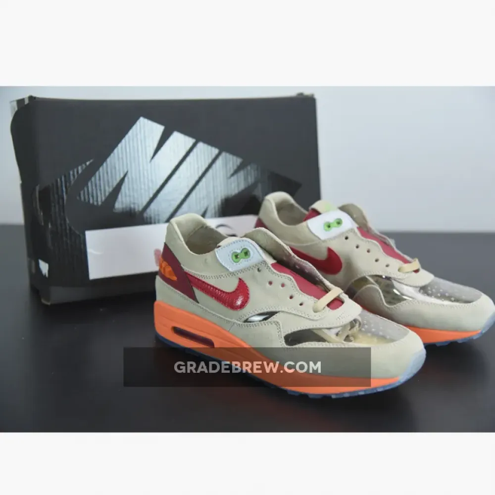 Nike Air Max 1 Kiss of Death Deep Red/Orange Blaze/Net DD1870-100