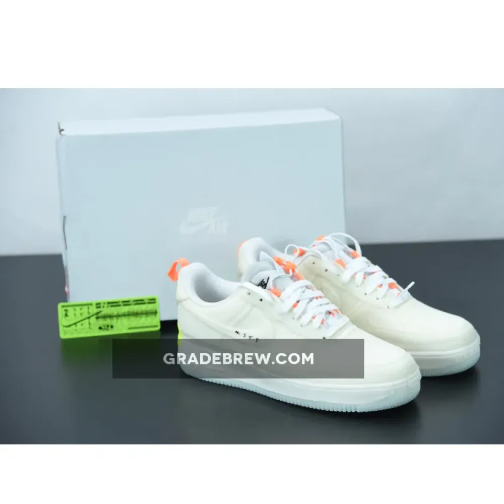 Nike Air Force 1 Experimental Sail Atomic Orange  CV1754-100