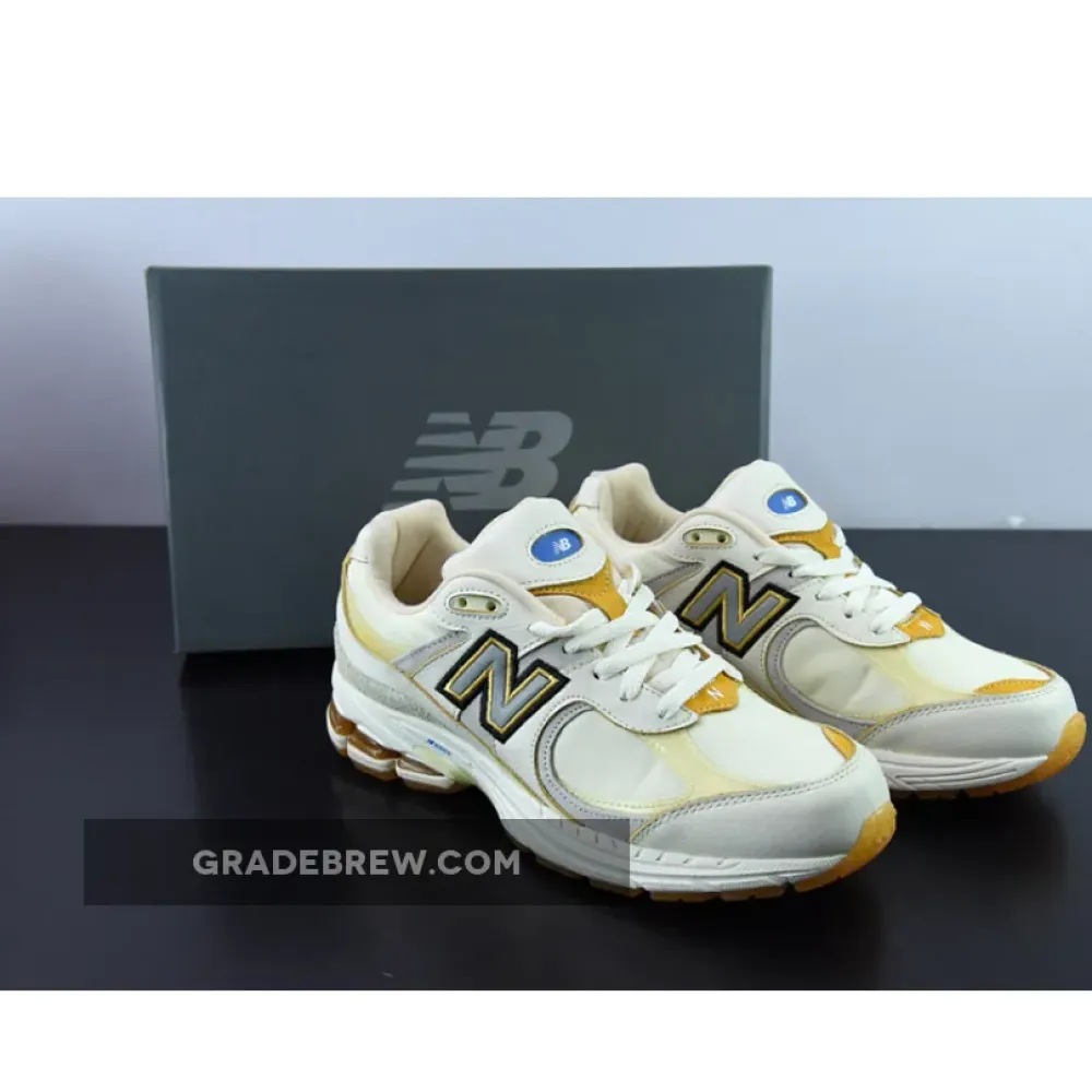 New Balance 2002R Sail/Yellow-Grey-Black M2002RJ1