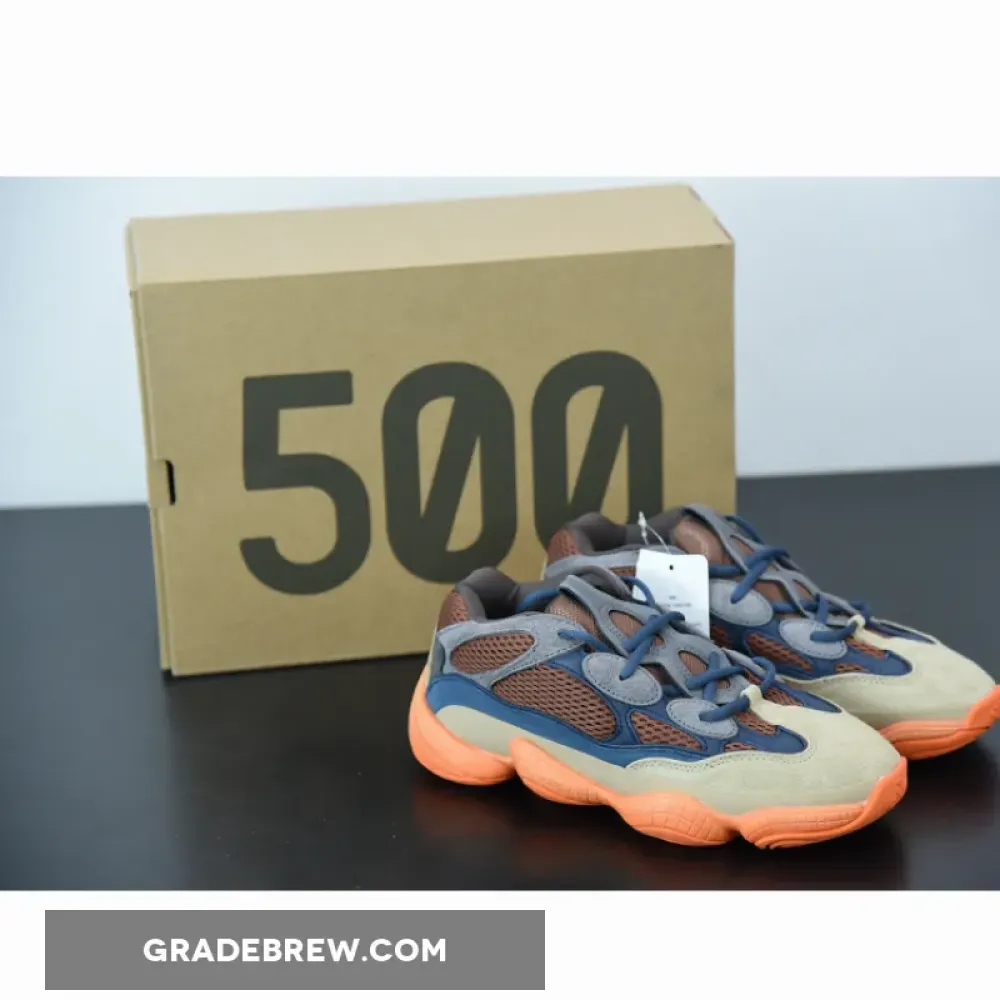 Adidas Yeezy 500 Enflame Orange/Blue/Grey GZ5541