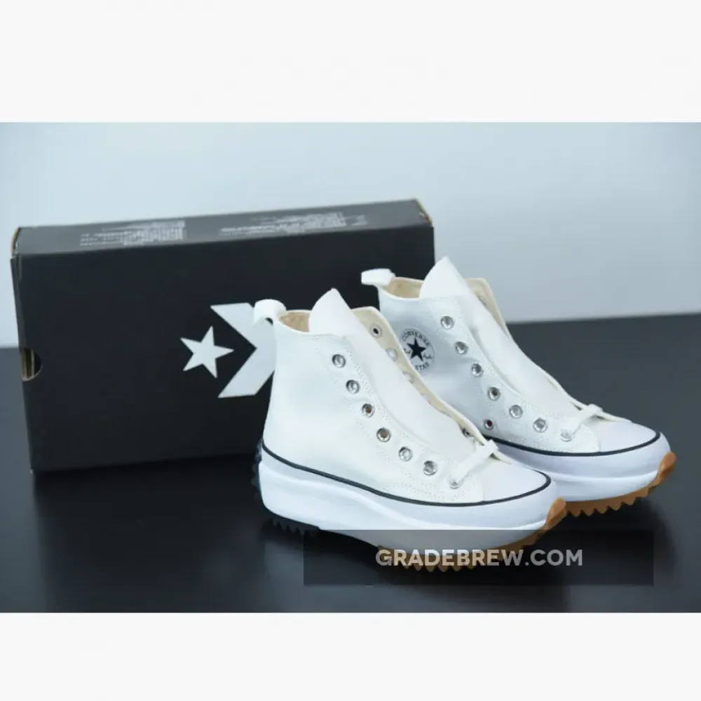 Converse Run Star Hike High White Black Gum 166799C