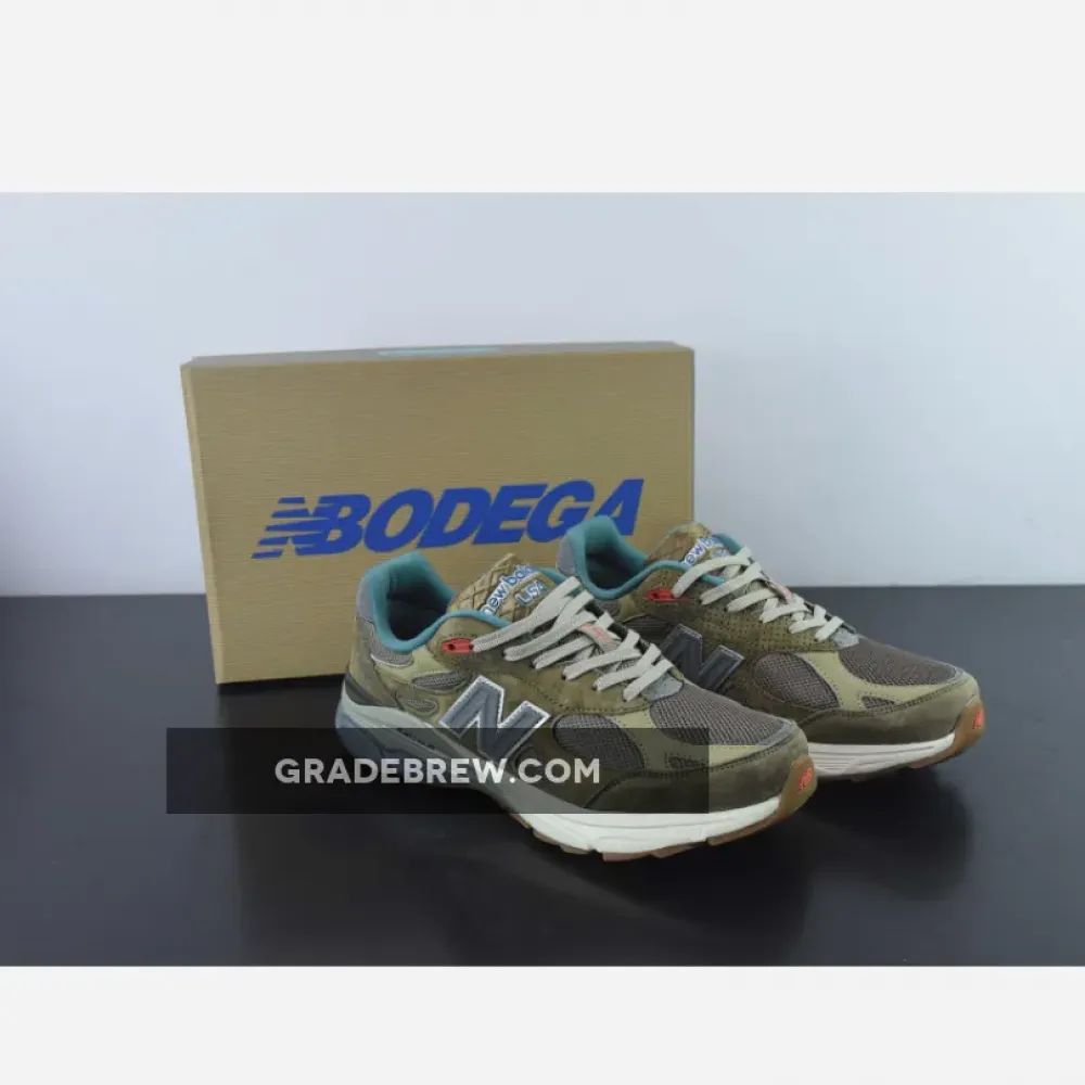New Balance 990v3 Here to Stay Brown/Grey/Red M990BD3