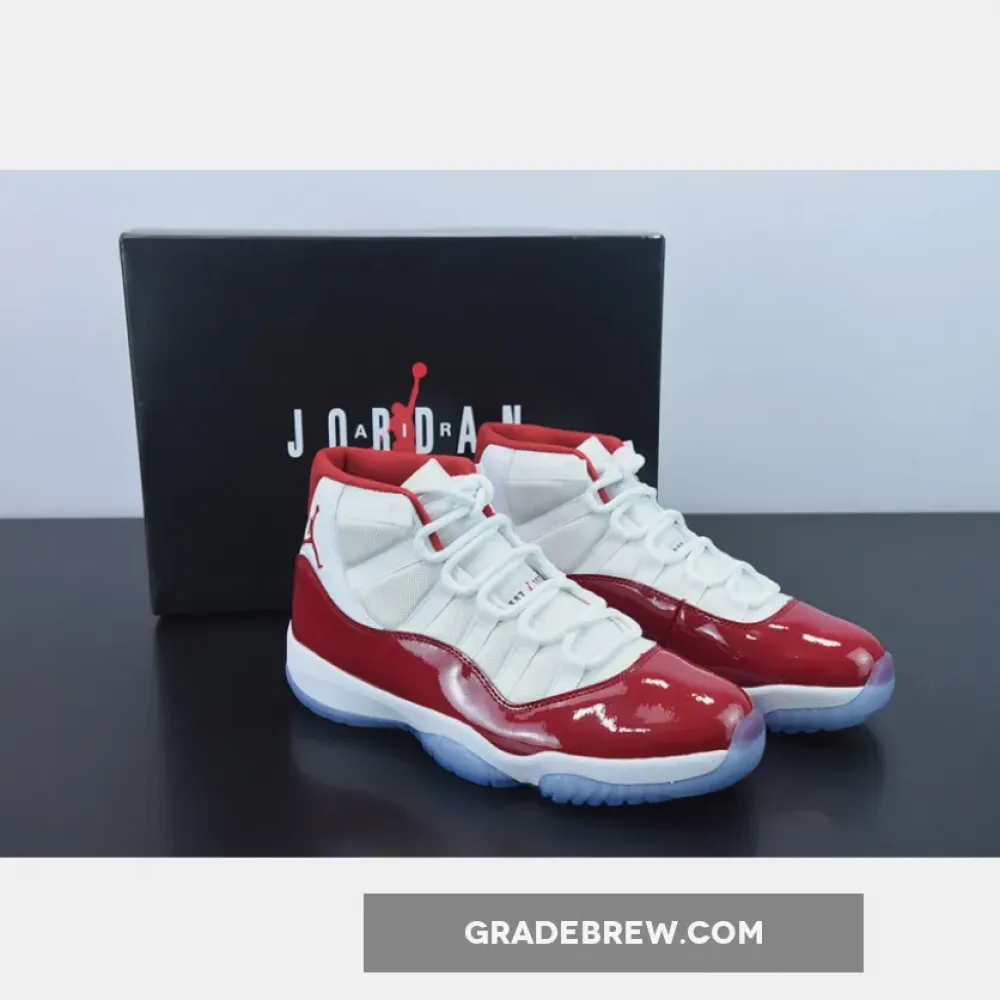 Air Jordan 11 Cherry Black/Varsity Red/White CT8012-116