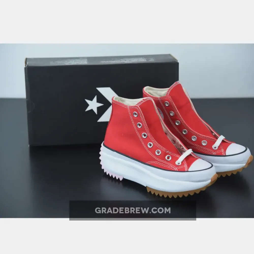 Converse Run Star Hike Hi University Red Peony Pink 167107C
