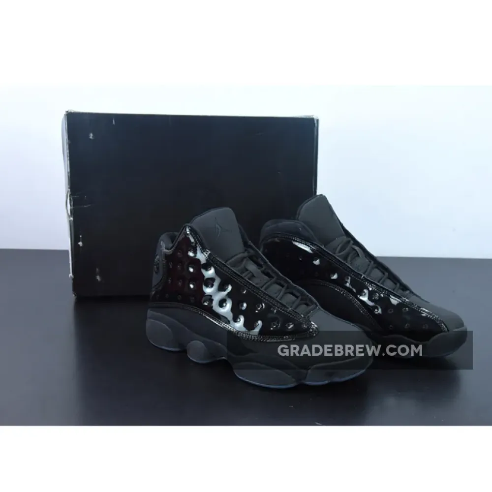 Air Jordan 13 Cap and Gown Black/Red/Grey 414571-012