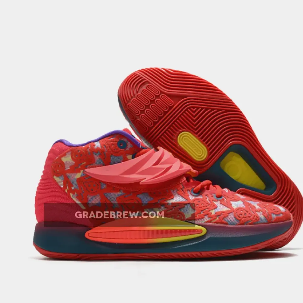 Nike KD 14 Red/Blue-Yellow Blue/Yellow/Red DO6903-600