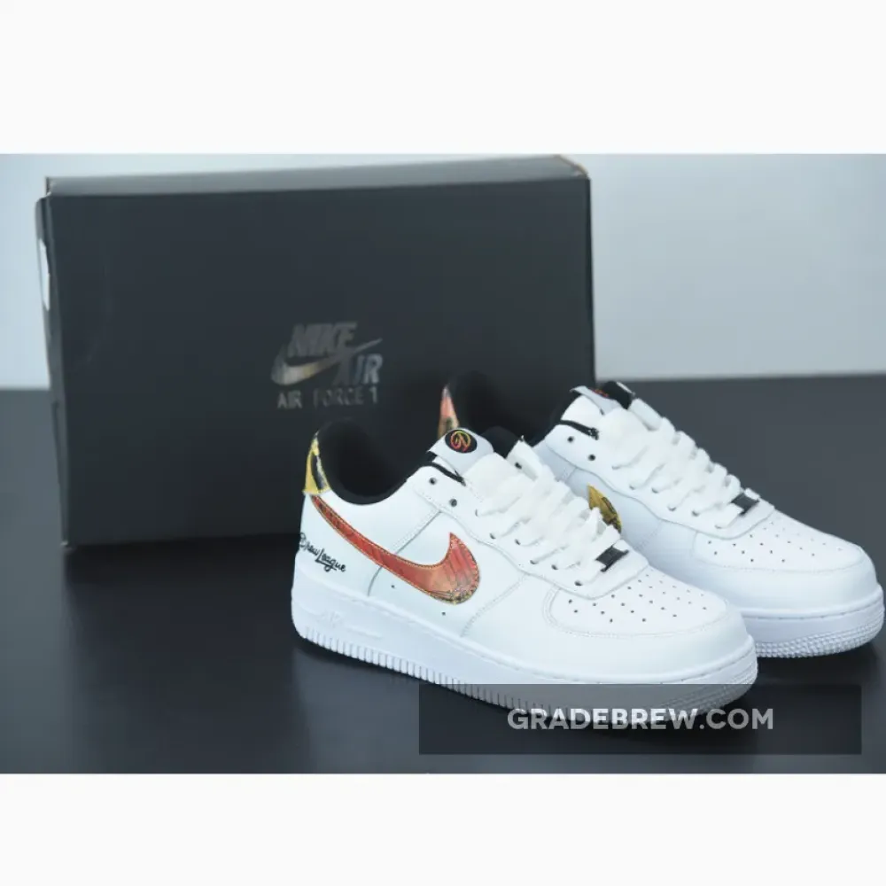 Nike Air Force 1 Low Drew League White/Multi-Color/Black DM7578-100