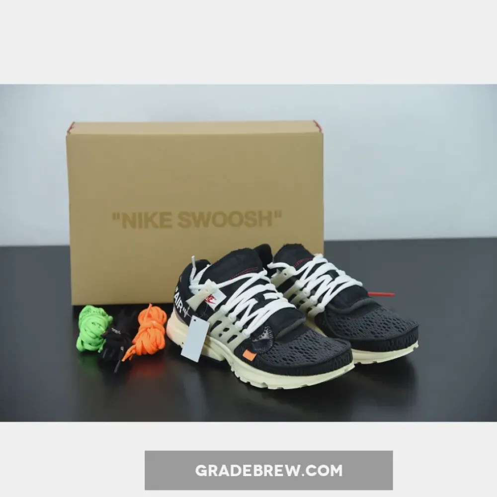 Nike Presto Black-Muslin/Off-White Black/Muslin/Black AA3830-001