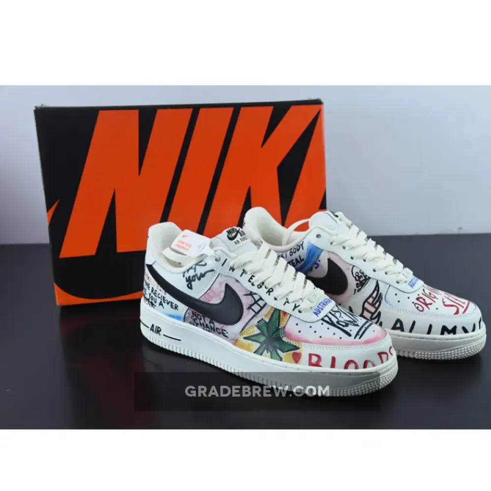 Nike Air Force 1 Low Mase White/Orange/Pink