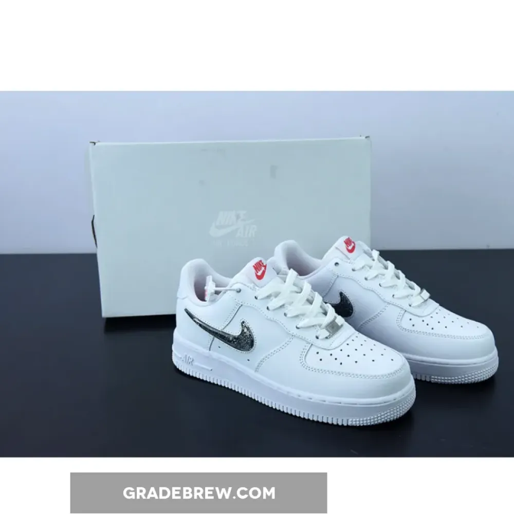 Nike Air Force 1 Low LV8 Metallic Silver White/Pink/Black DC9651-100
