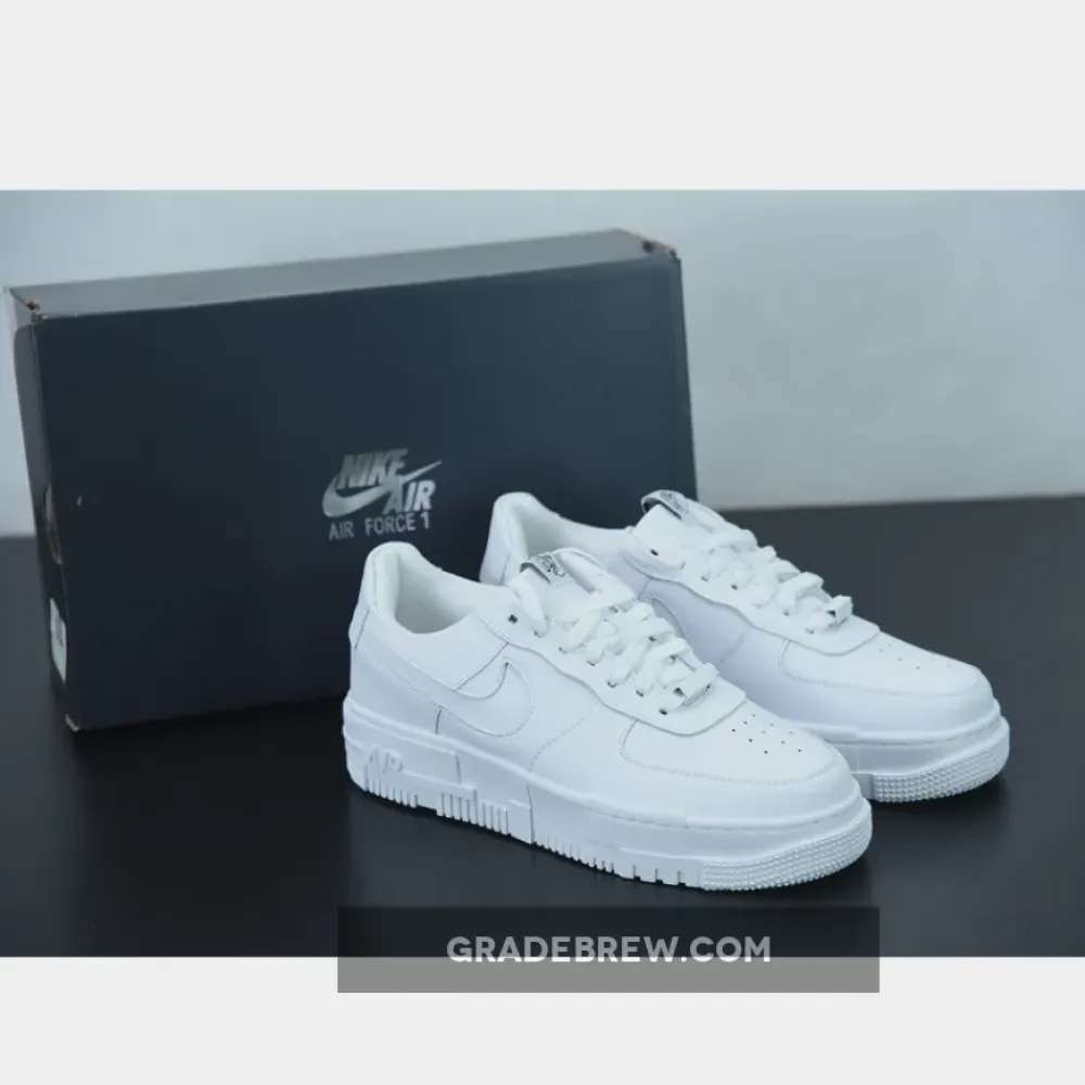 Nike Air Force 1 Pixel White/Black/Silver CK6649-100