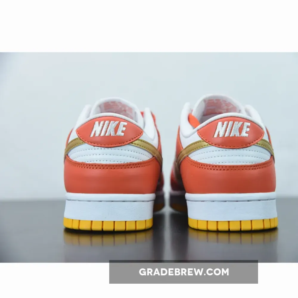 Nike Dunk Low Golden Orange/Orange/White/Gold DQ4690-800