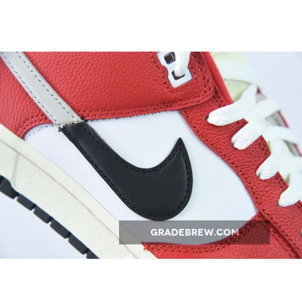 Nike Dunk Low Chicago Split University Red/Black/Light Silver DZ2536-600