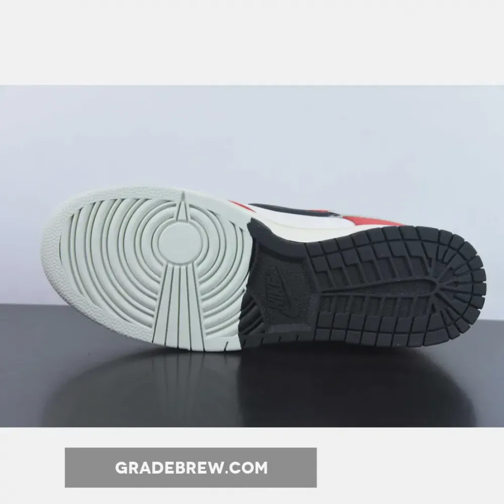 Nike Dunk Low Chicago Split University Red/Black/Light Silver DZ2536-600