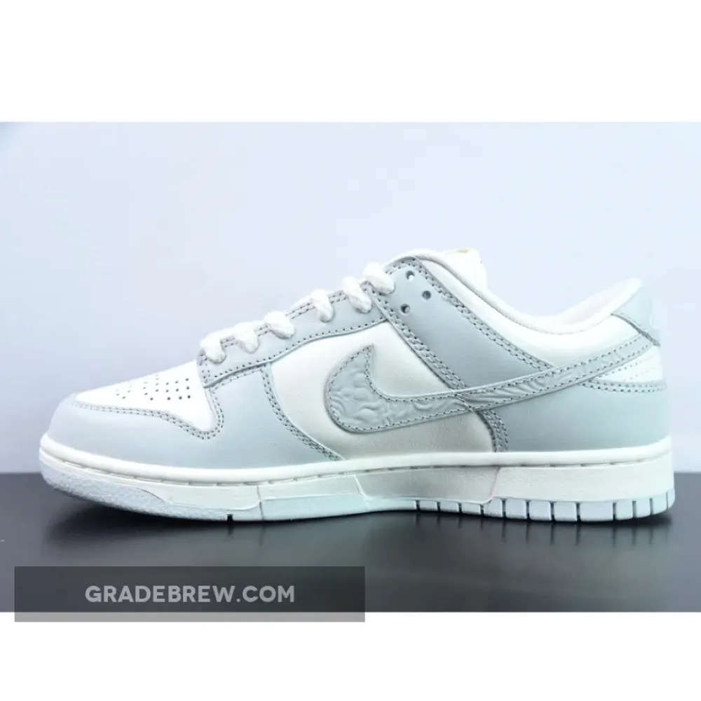 Nike Dunk Low Needlework Sail/Tawny-Metallic Silver FJ4553-133