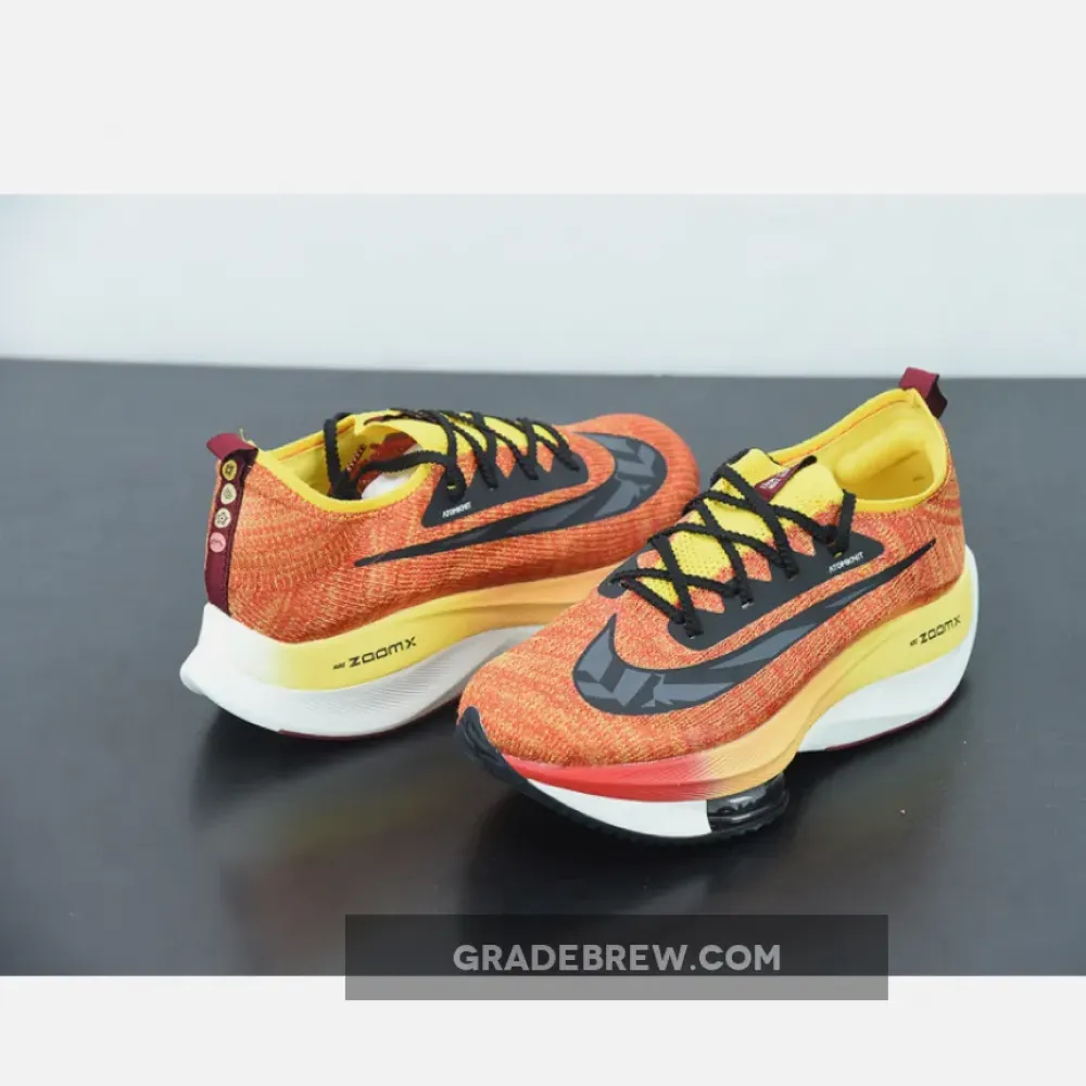 Nike Air Zoom Alphafly Next% Orange/Black/Yellow DJ5456-300