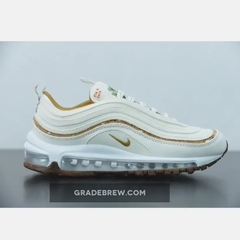 Nike Air Max 97 Cork Coconut Milk/Volt DC4012-110 DC4012-100