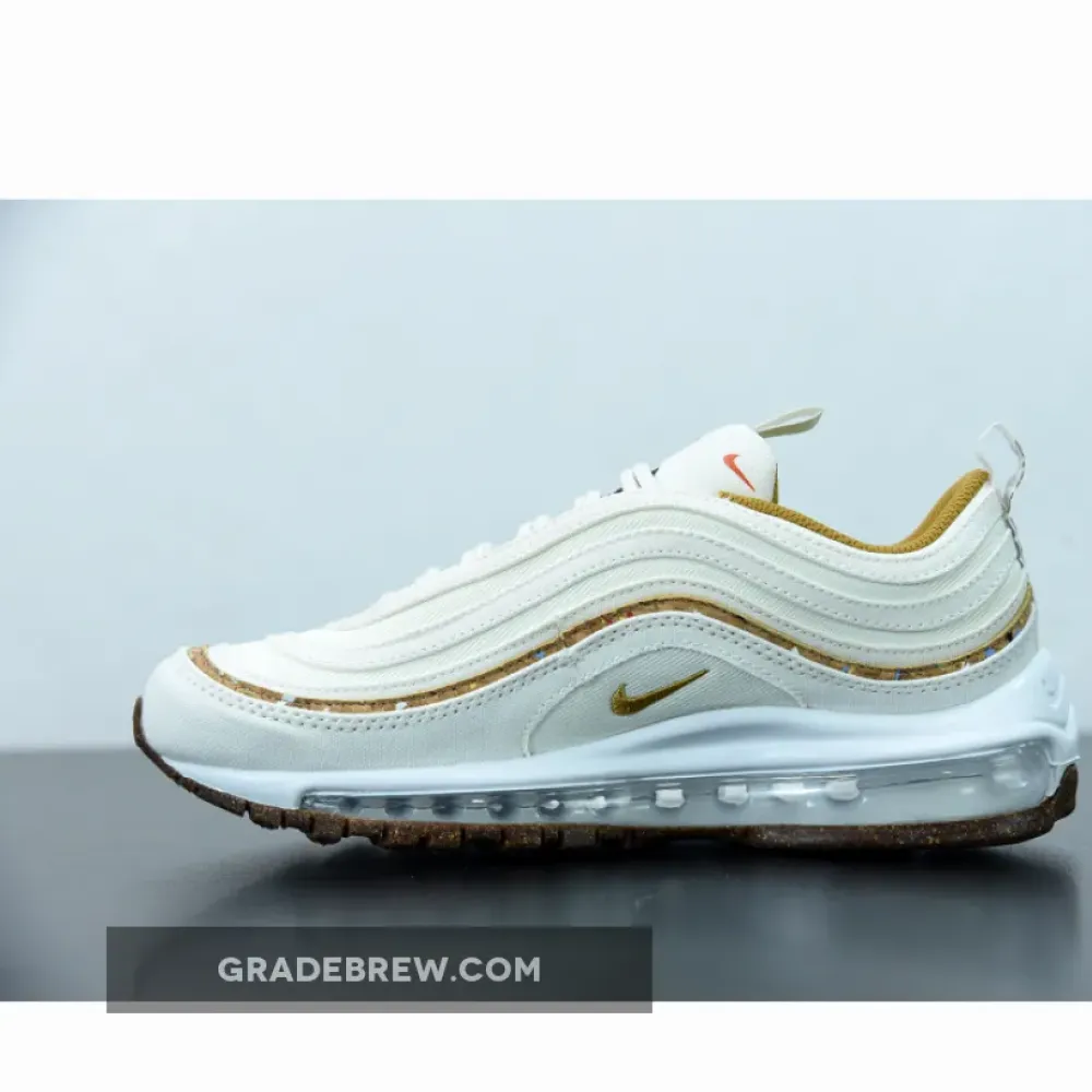 Nike Air Max 97 Cork Coconut Milk/Volt DC4012-110 DC4012-100