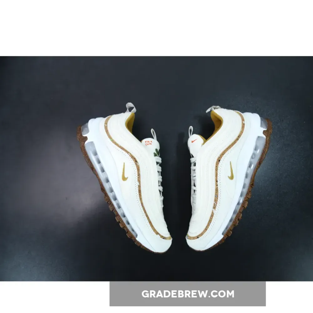 Nike Air Max 97 Cork Coconut Milk/Volt DC4012-110 DC4012-100