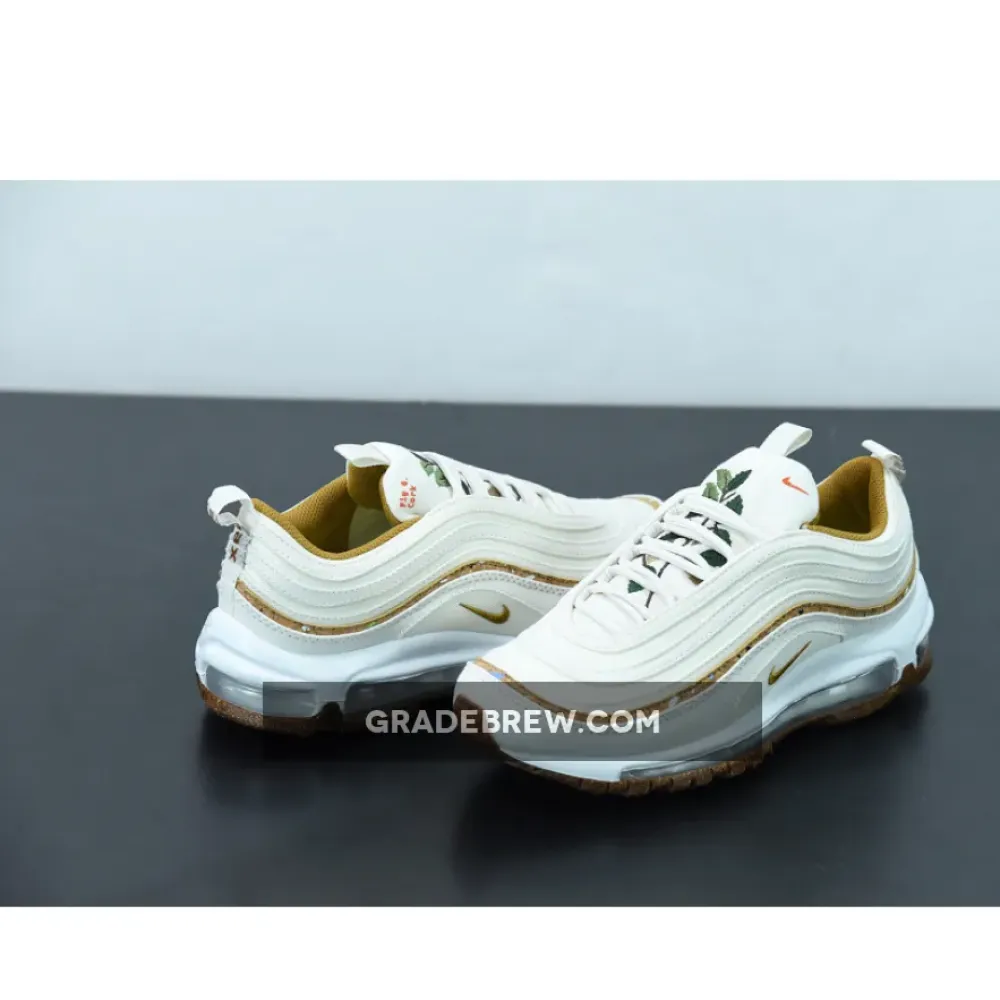 Nike Air Max 97 Cork Coconut Milk/Volt DC4012-110 DC4012-100