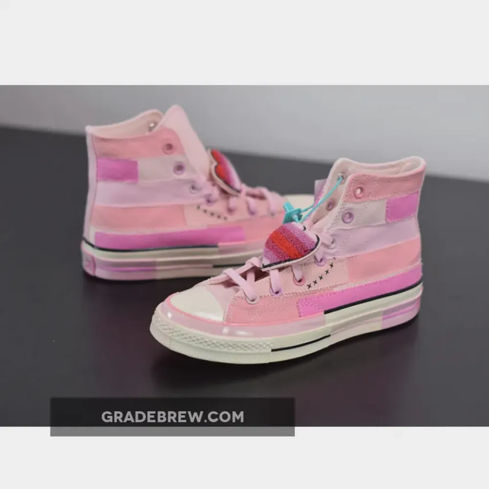 Converse Chuck Taylor All-Star 70s Hi Petal Pink/Millie Bobby/Heart 167298C