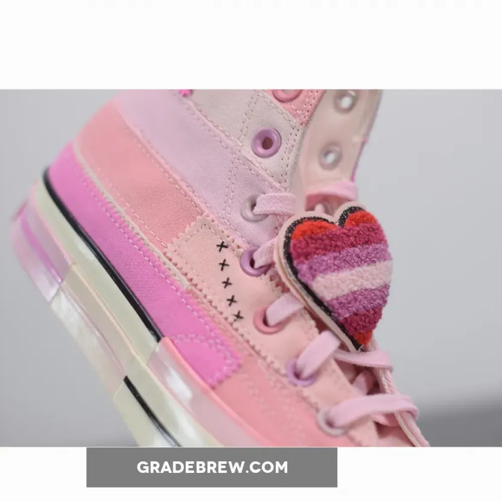 Converse Chuck Taylor All-Star 70s Hi Petal Pink/Millie Bobby/Heart 167298C