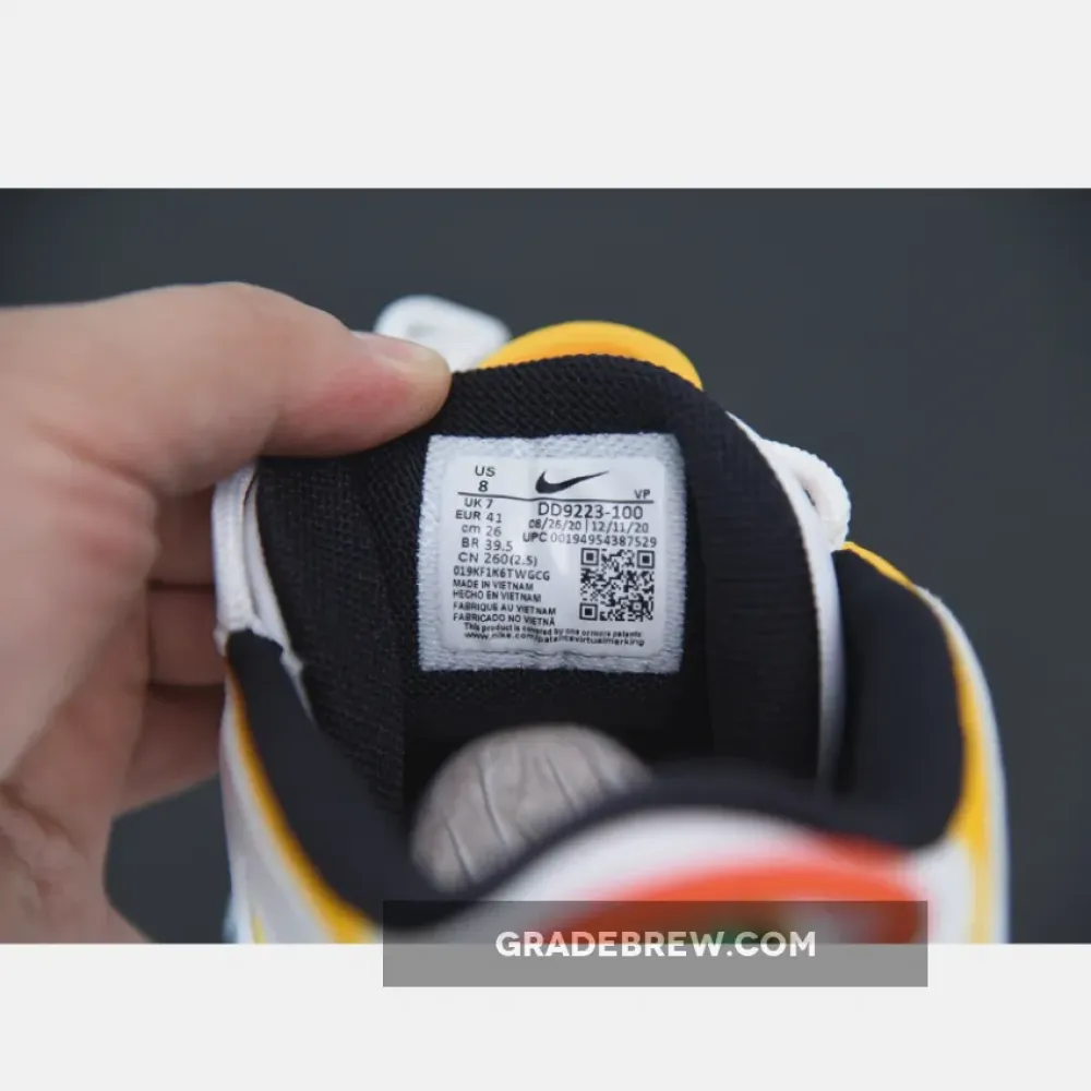 Nike Air More Uptempo Rayguns White/Orange/Yellow DD9223-100