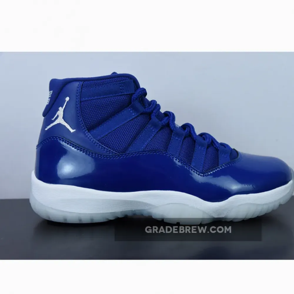 Jordan 11 Midnight Navy/White/Kentucky AT7802-115