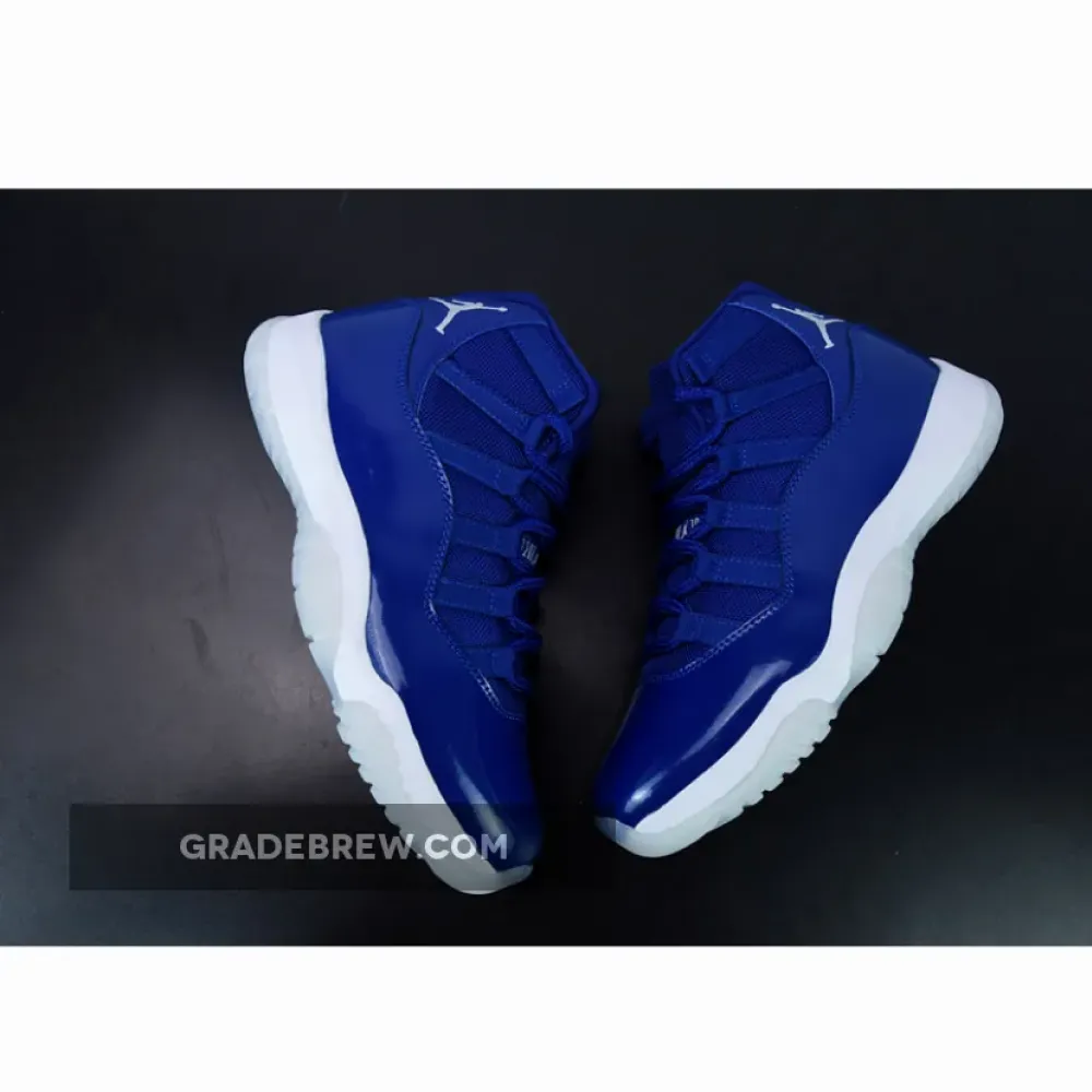 Jordan 11 Midnight Navy/White/Kentucky AT7802-115